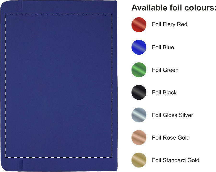 Back side – foil debossing