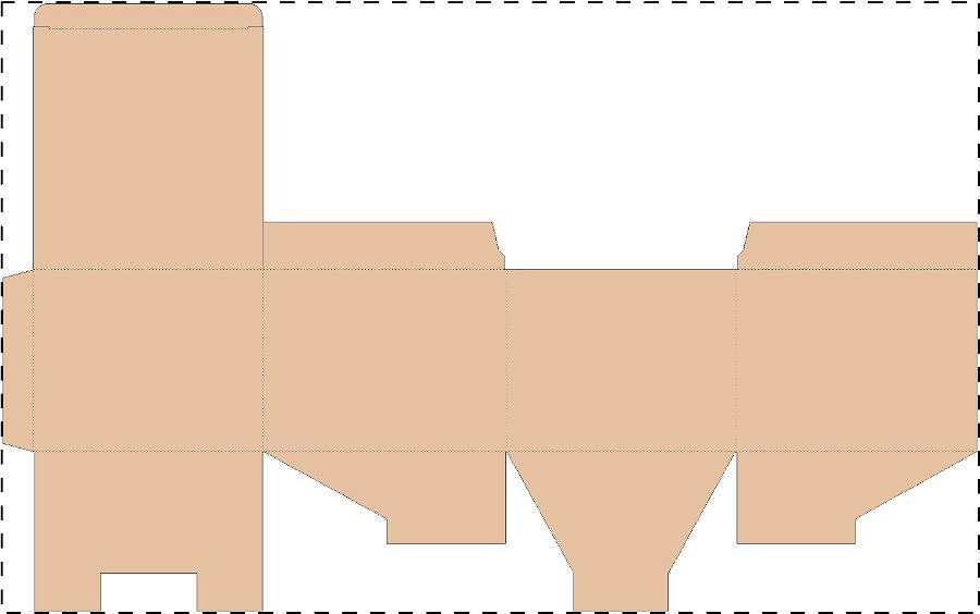 Custom kraft corrugated box