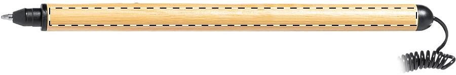 Ballpoint pen barrel - right handed