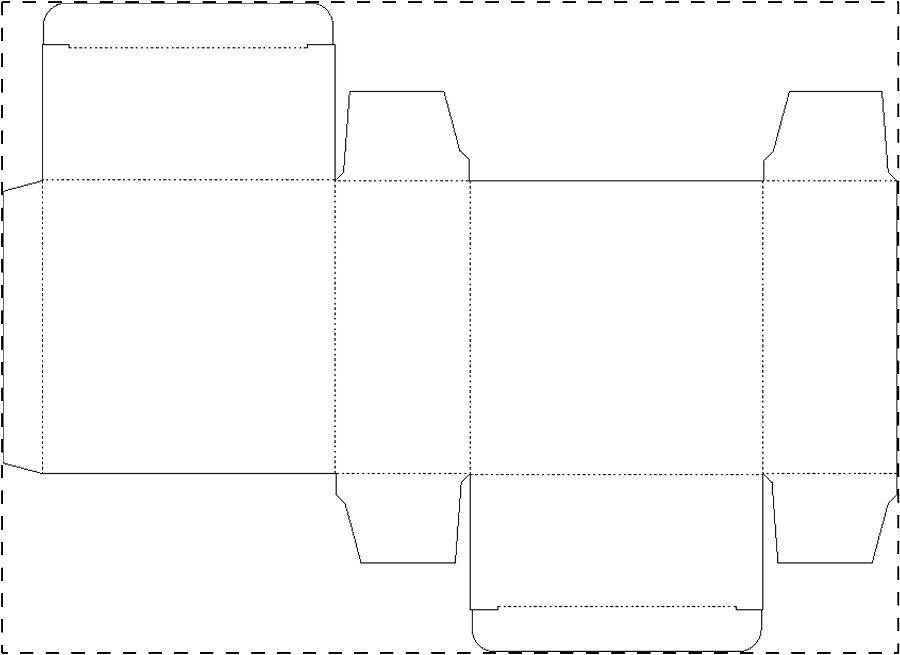 Custom paperboard box