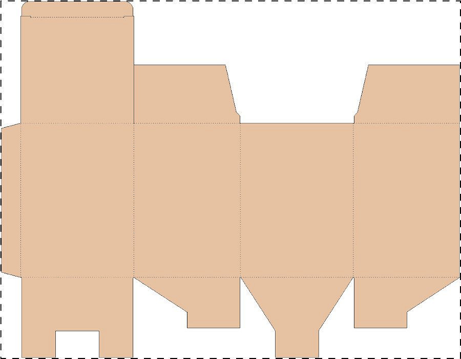 Custom kraft corrugated box