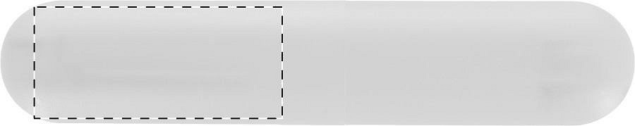 Front side of case - top