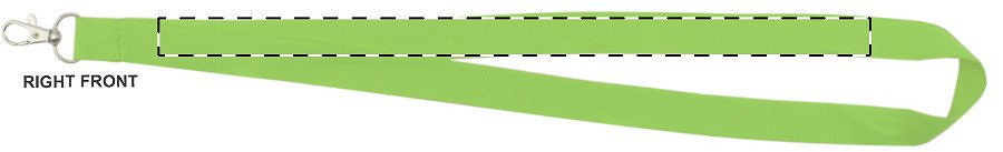 Right ribbon - front side