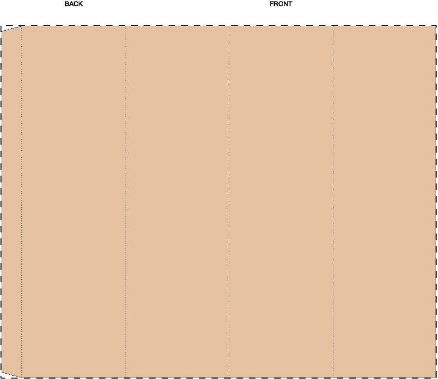 Custom kraft paper sleeve