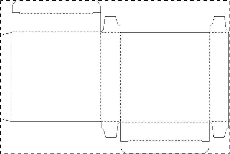 Custom paperboard box