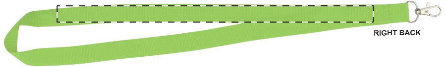 Right ribbon - back side