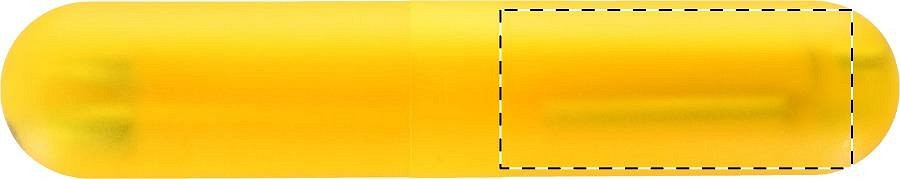 Front side of case - bottom