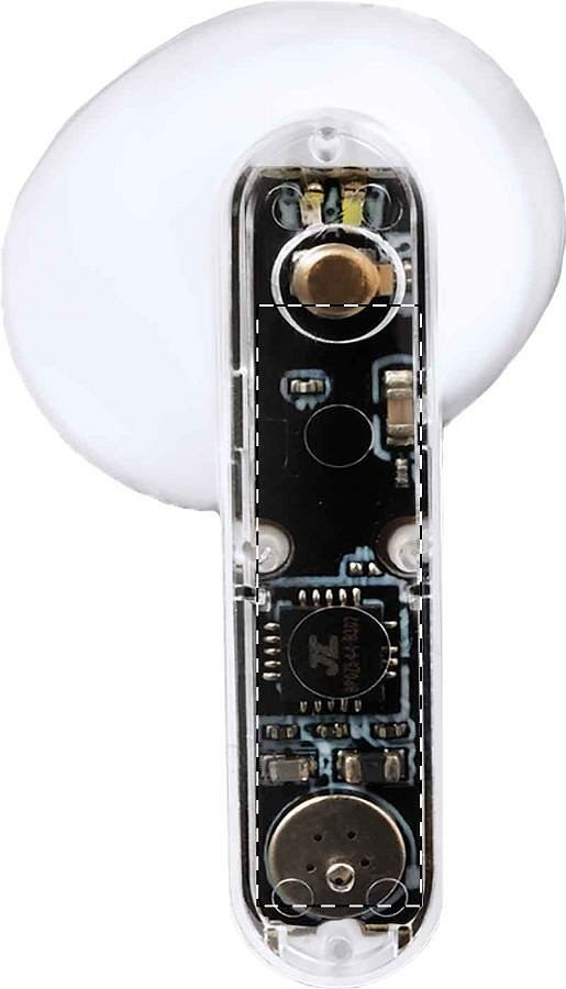 Left earphone