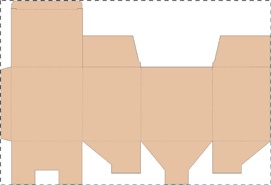 Custom kraft corrugated box