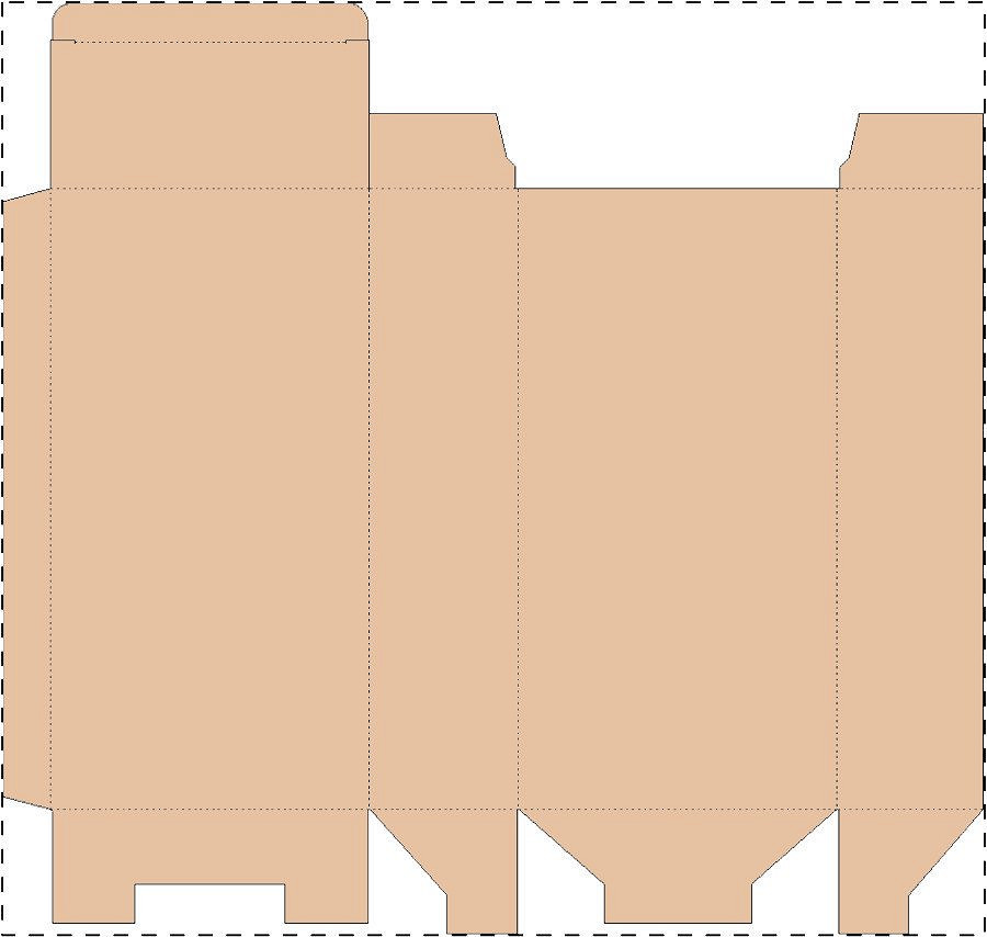 Custom kraft corrugated box