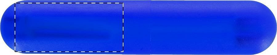 Front side of case - top