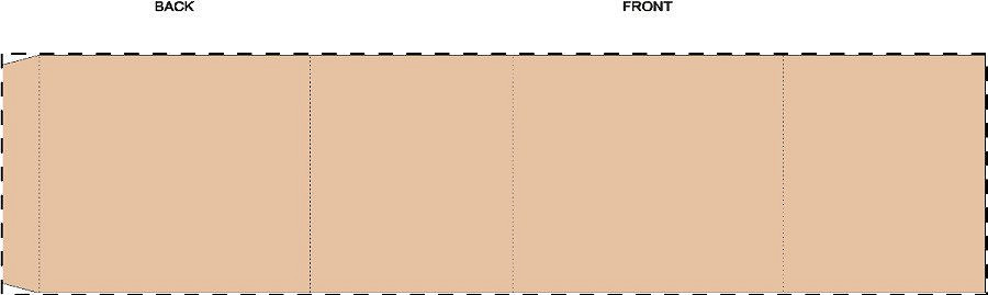 Custom kraft paper sleeve