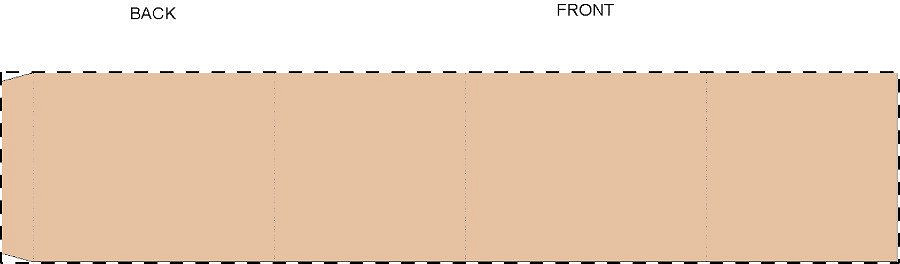 Custom kraft paper sleeve