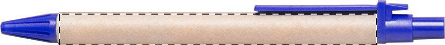 Ballpoint pen barrel - right handed