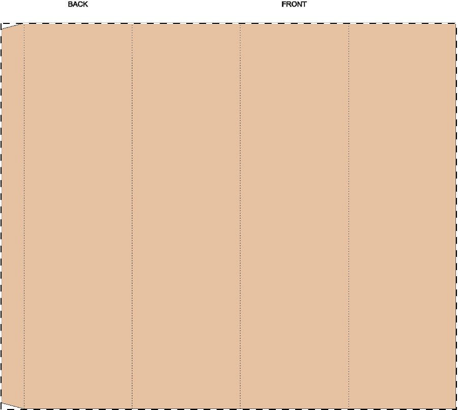 Custom kraft paper sleeve