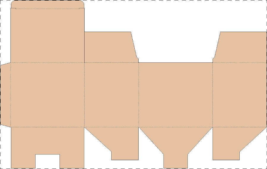 Custom kraft corrugated box