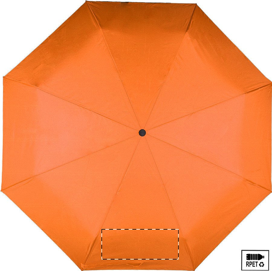 Panel 1 - with closure strap (panel numbering clockwise)