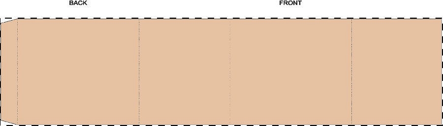 Custom kraft paper sleeve