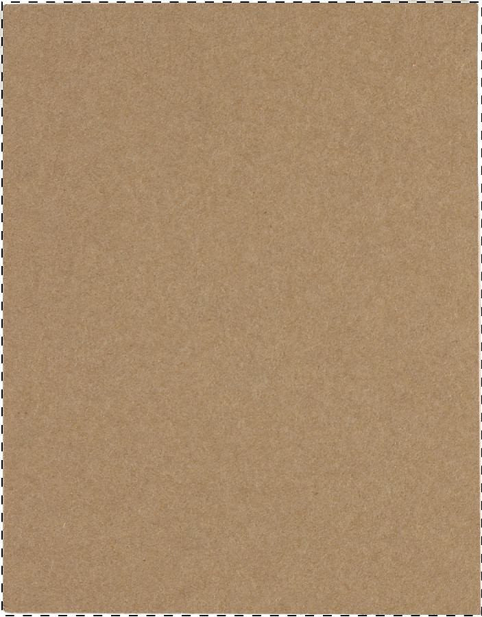 Paper insert - back side