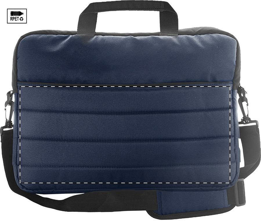 Back side - below zip