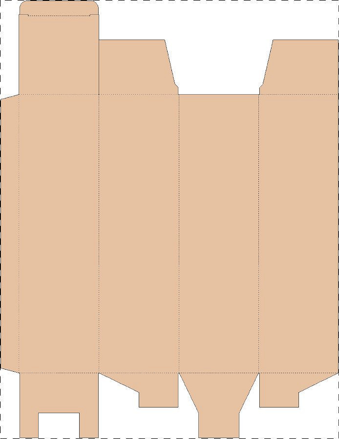 Custom kraft corrugated box