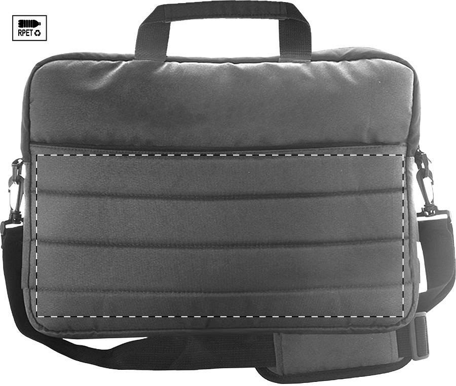 Back side - below zip