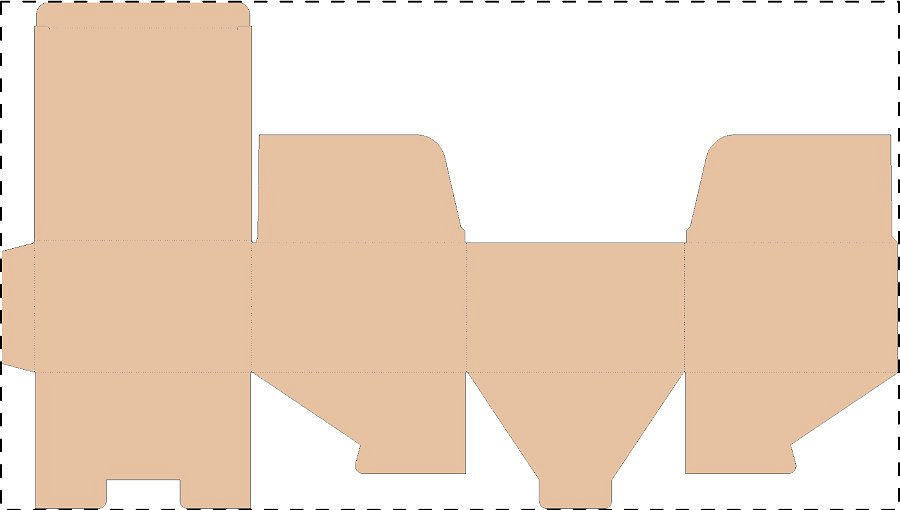 Custom kraft corrugated box