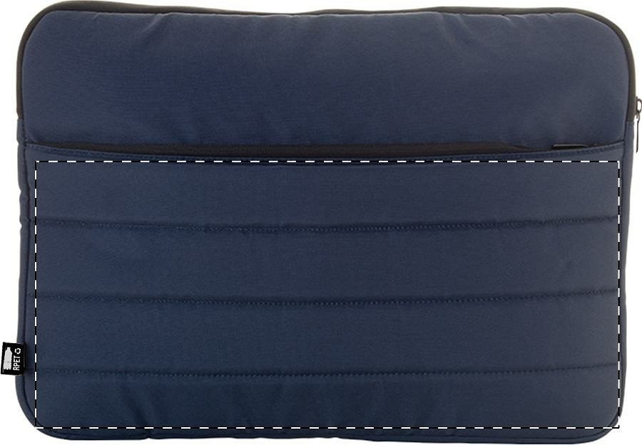 Back side - below zip