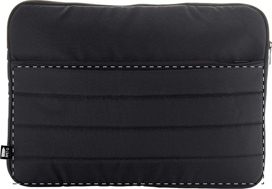 Back side - below zip