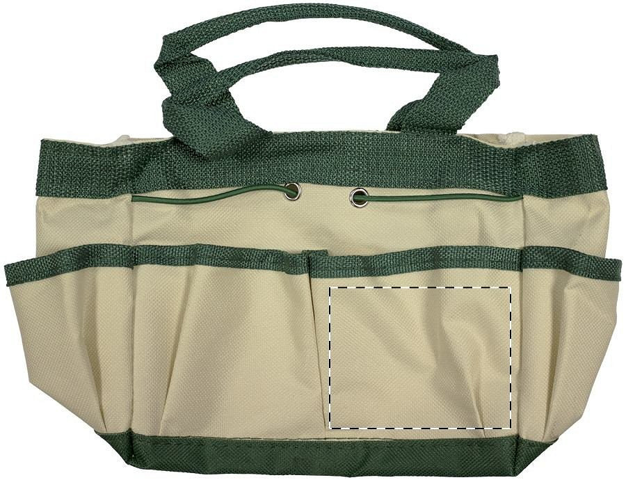 Front of bag - right pocket