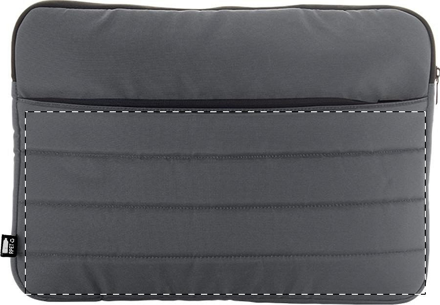 Back side - below zip
