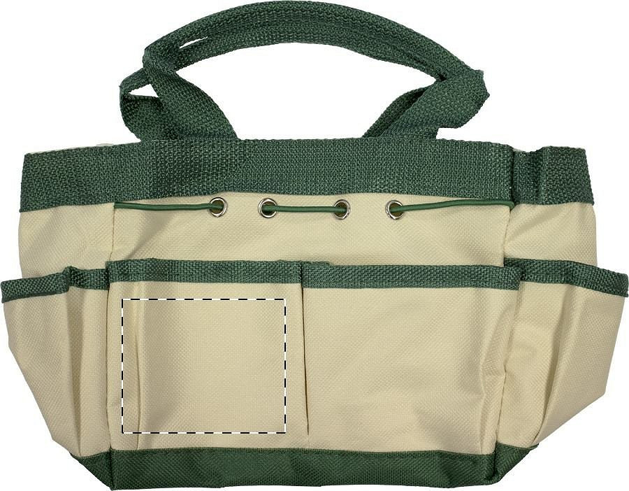 Back of bag - left pocket