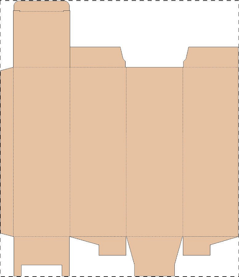 Custom kraft corrugated box