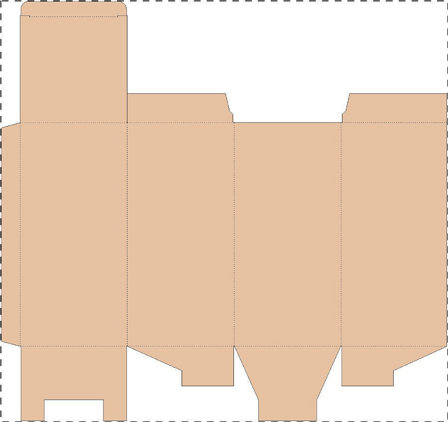 Custom kraft corrugated box