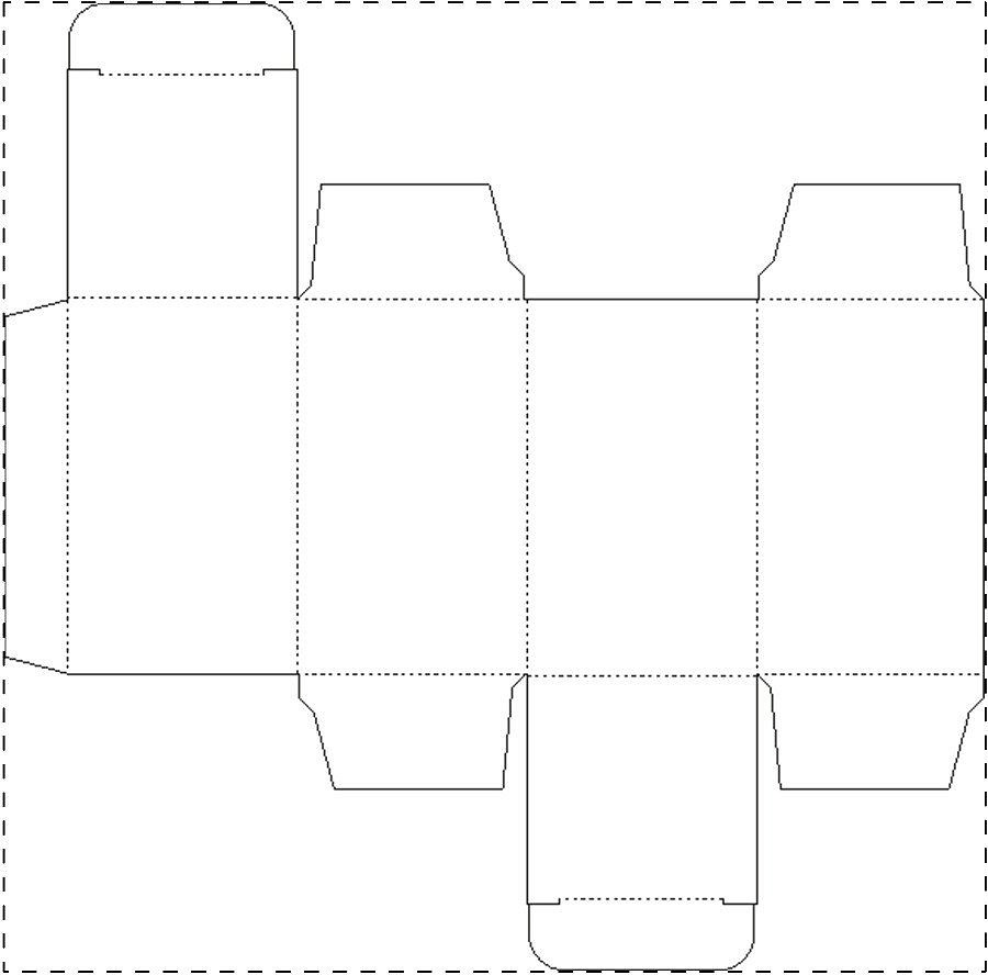 Custom paperboard box