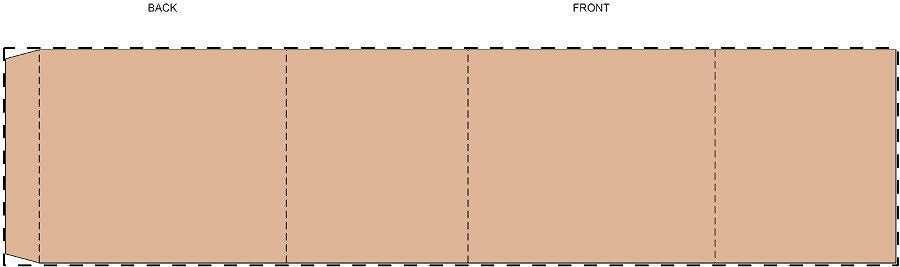 Custom kraft paper sleeve