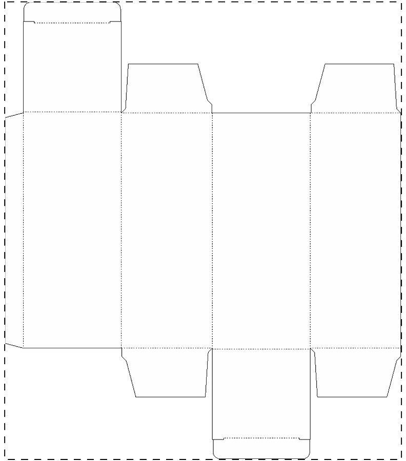 Custom paperboard box