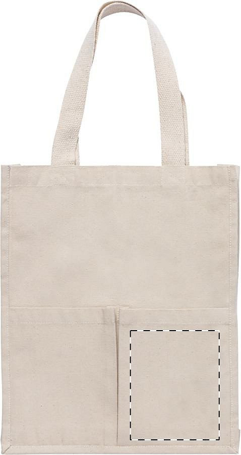 Front of bag - right pocket