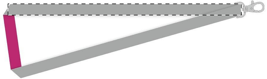 Right ribbon - back side