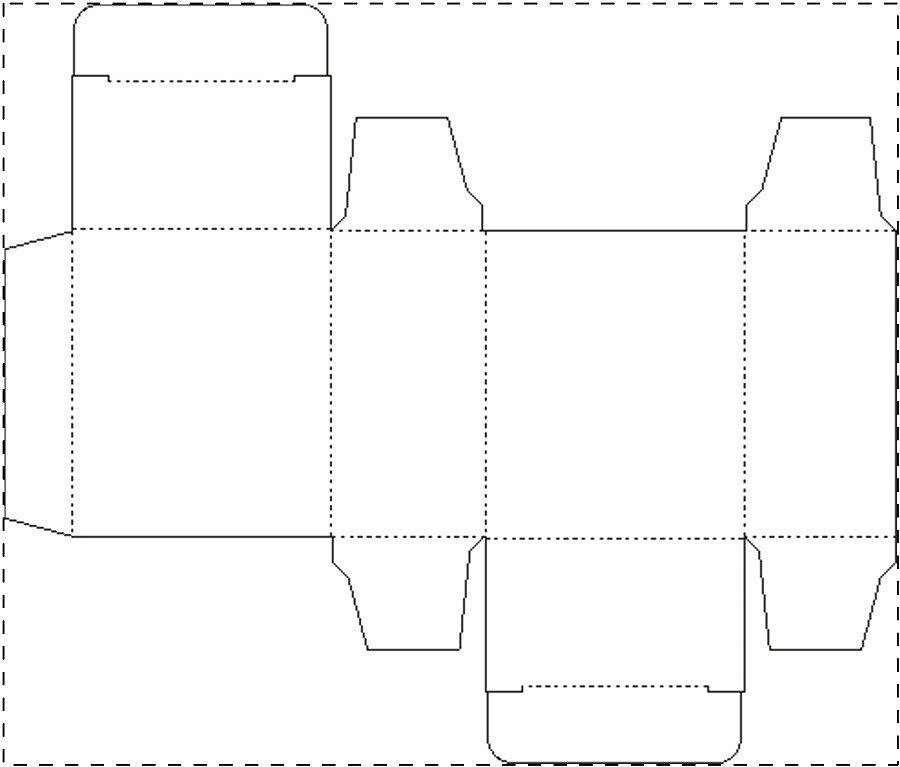 Custom paperboard box