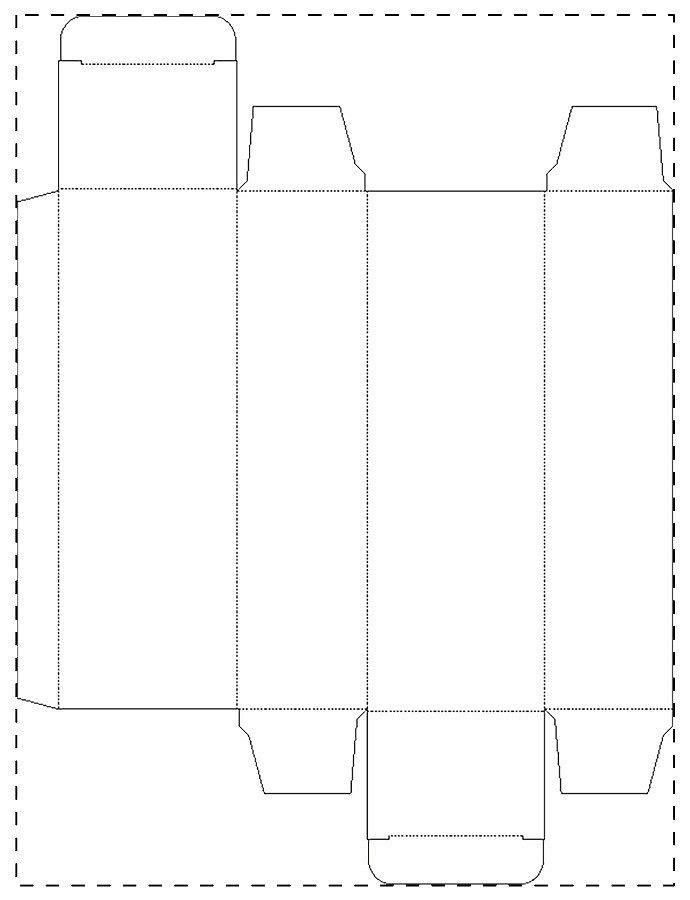 Custom paperboard box