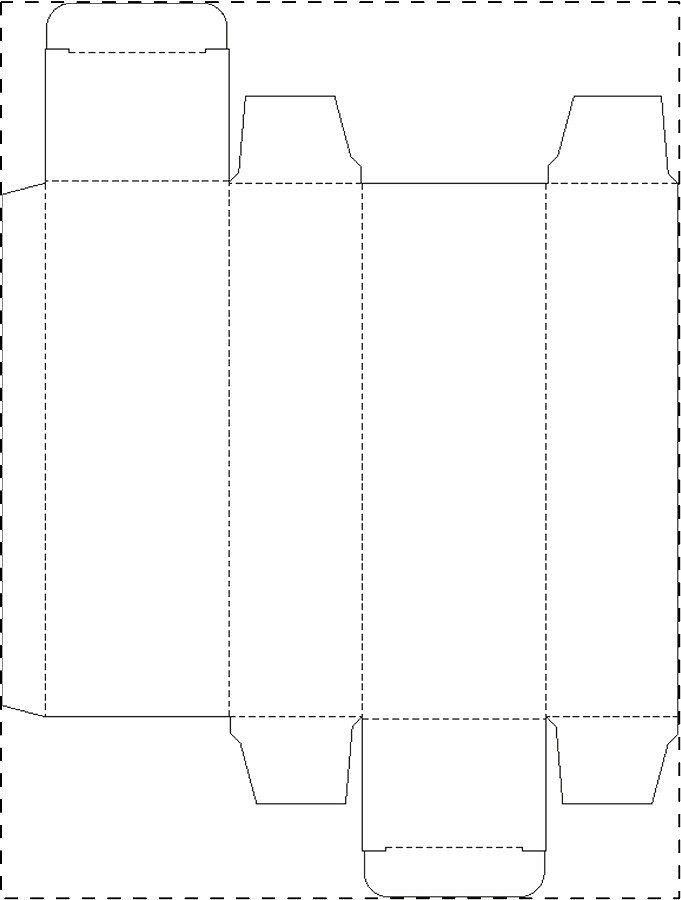 Custom paperboard box