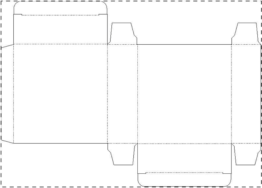 Custom paperboard box