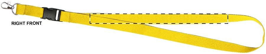 Right ribbon - front side
