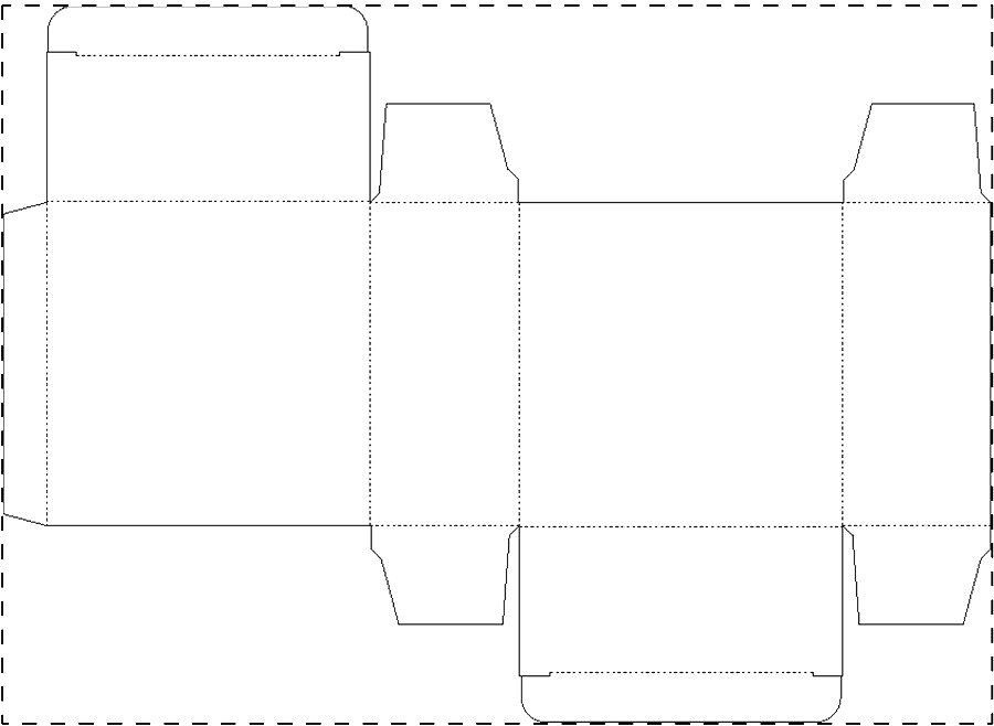 Custom paperboard box