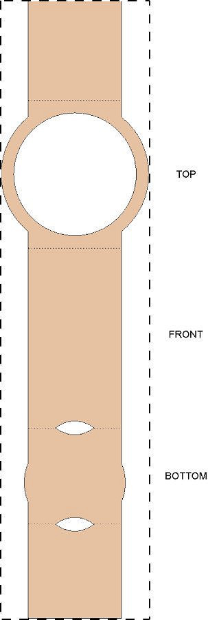 Custom kraft paper sleeve