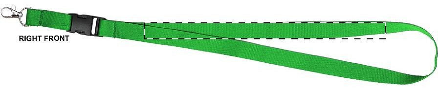 Right ribbon - front side