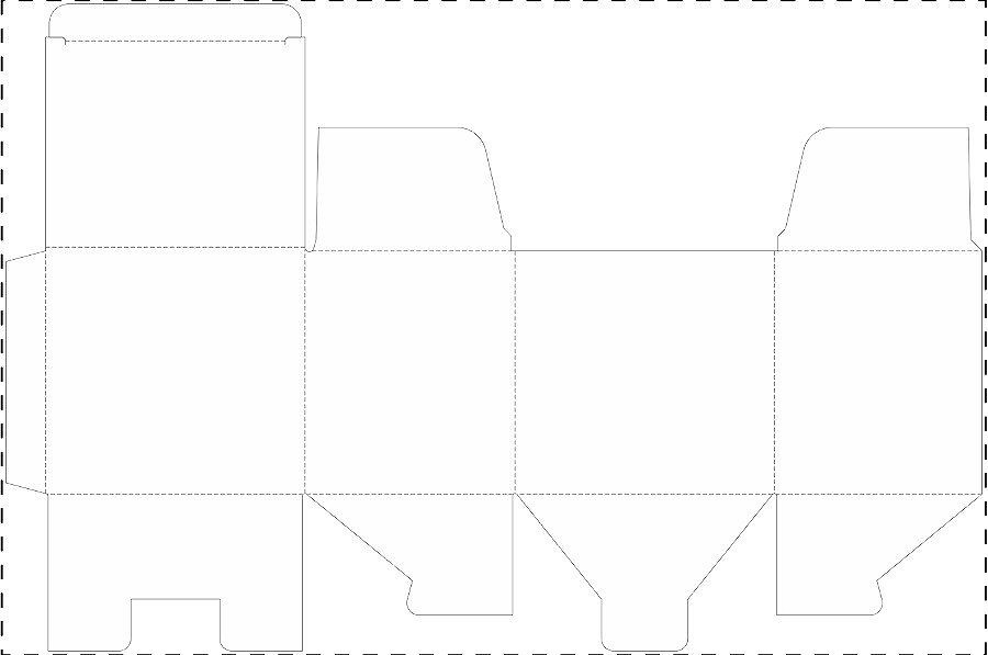 Custom paperboard box