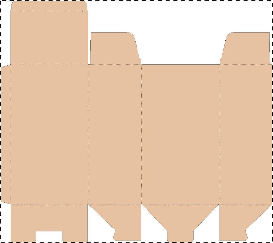 Custom kraft corrugated box