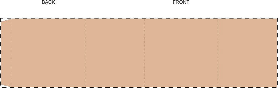 Custom kraft paper sleeve